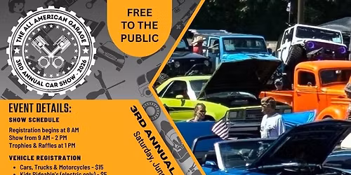 The All American Garage-3rd Annual Car Show
