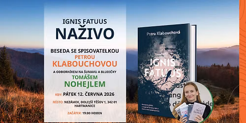 Beseda se spisovatelkou Petrou Klabouchovou | V PRODEJI