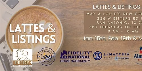 Lattes & Listings 2026 - Your Real Estate Meet Up