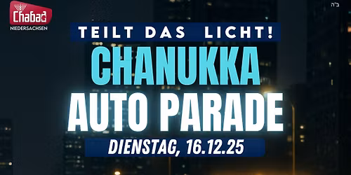 Chanukka Auto Parade