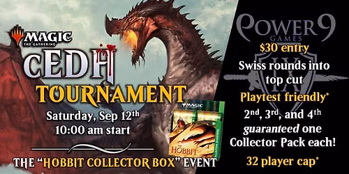 MTG: cEDH "The Hobbit Collector Box" Tournament