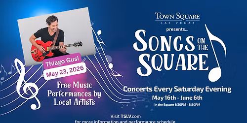 Songs on the Square: Thiago Gusi \ud83c\udfb6