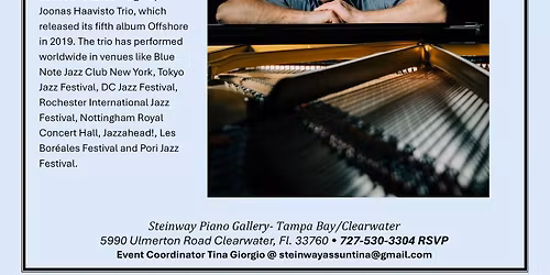 Bach & Jazz \ud83c\udfb6 with Distinctive International Steinway Artist Joonas Haavisto!