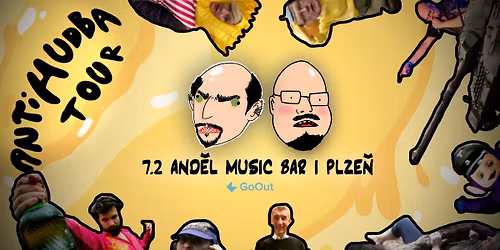 Vr\u00e1\u0165a Ho\u0161ek & Vadnej Hro\u0161\u00edk + Pond\u011bln\u00edci: ANTIHUDBA TOUR \/ Plze\u0148