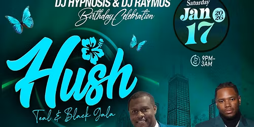 HUSH 2026 TEAL & BLACK GALA 