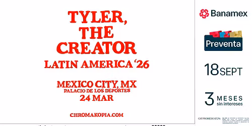 Tyler, The Creator | Latin America'26