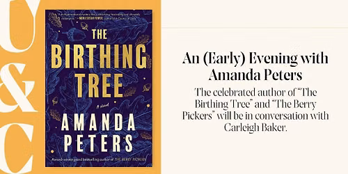 An (Early) Evening with Amanda Peters