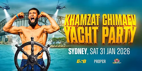 Exclusive Super Yacht Party with Khamzat Chimaev (includes food & drink)