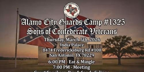Alamo City Guards Monthly Camp Meeting (March 2026)