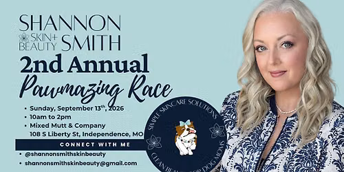 \ud83d\udc3e\ud83d\udc84 Shannon Smith Skin & Beauty at the 2nd Annual Pawmazing Race \ud83d\udc84\ud83d\udc3e