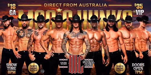 Magic Hunks: Direct From Australia, live in West Chicago at The WC Social Club!
