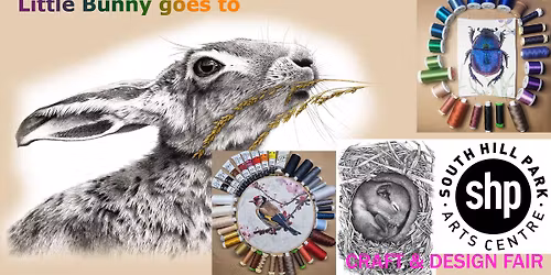 Little Bunny goes to South Hill Park Craft and Design Fair