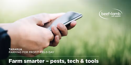 B+LNZ Tararua Farming for Profit Field Day