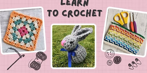 Learn to Crochet: 2 session Monday evening class (Aberdeen)