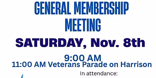 General Memberhsip Meeting