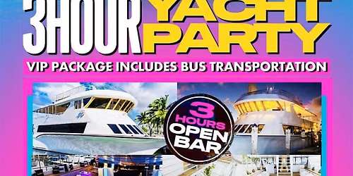 Miami Premier Yacht Party