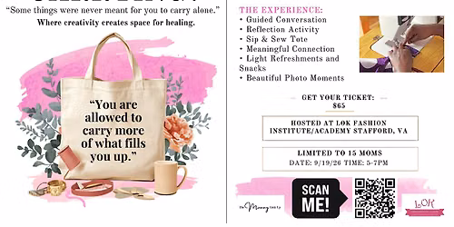 What Are You Carrying? Sip & Sew