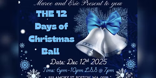 The Legendary ones Mare\u00e9 and Eric Present The 12 Days of Christmas Kiki Mini Ball
