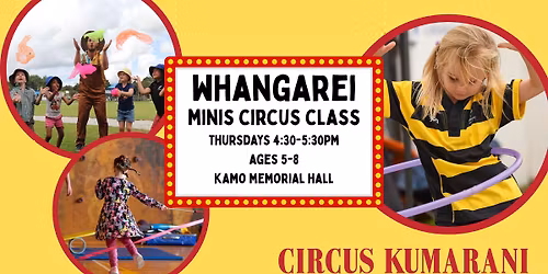 Whangarei Minis Circus Class