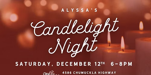 Candlelight Night - Dec. 12th