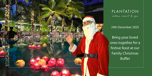 Festive Family Feast \u2013 December 24th at the Pool