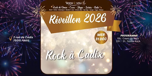 R\u00e9veillon Rock 4 You - Dansez le Rock pour le r\u00e9veillon !