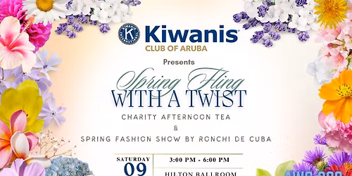 Spring Fling with a Twist- Charity Tea Party