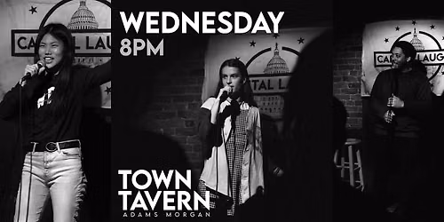 Wednesday Stand-Up Comedy Showcase (Happy Hour + DC's Funniest Comedians)