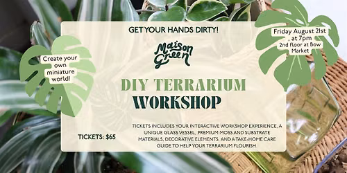 DIY Terrarium Workshop