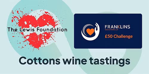Charity wine tasting - Cottons Group Market Harborough