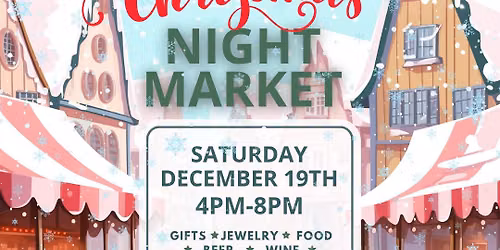 Christmas Night Market! \ud83c\udf84