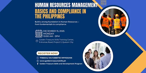 Human Resources Management Basics and Compliance in the Philippines