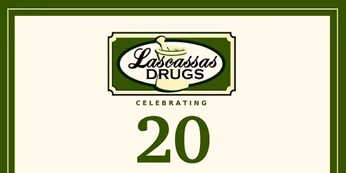 Lascassas Drugs 20 Year Celebration Block Party\ud83c\udf89\ud83d\udc9a\ud83e\udd0d