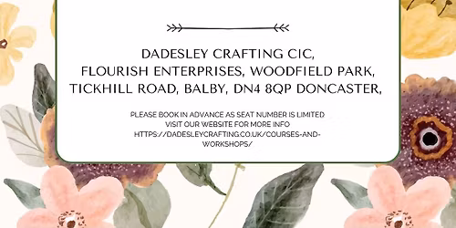 Afternoon Tea, Guided Tour of St Catherines House and a Craft Workshop