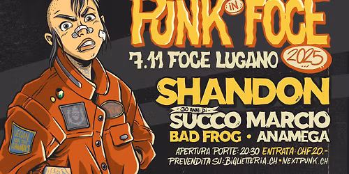Punk in Foce 2025 - Shandon, Succo Marcio, Bad Frog, Anamega