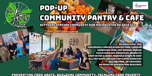Pop-up Community Pantry & Cafe at Bitterne Station Hub \/ Fridays 11am - 1pm
