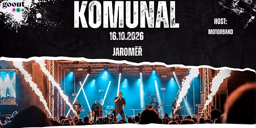 Komun\u00e1l - Podzimn\u00ed tour 2026 - Jarom\u011b\u0159