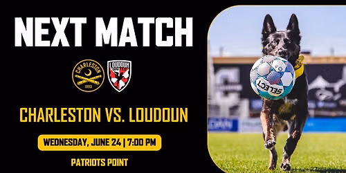 Pups at the Pitch | Charleston Battery vs. Loudoun United FC