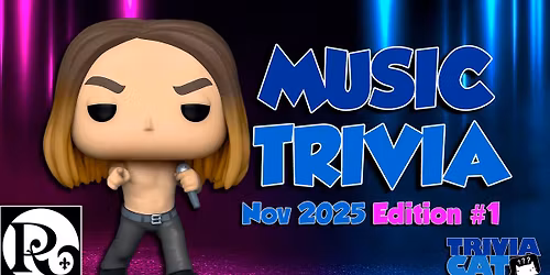 Grand Rapids (Rezervoir Lounge) Music Trivia \u2013 Nov 2025 Edition #1