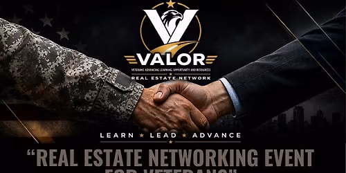 Real Estate Networking Event for Veterans