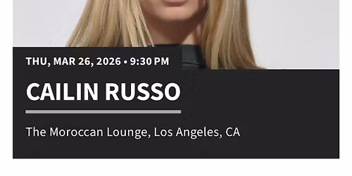 Cailin Russo at Marquis Theater - CO