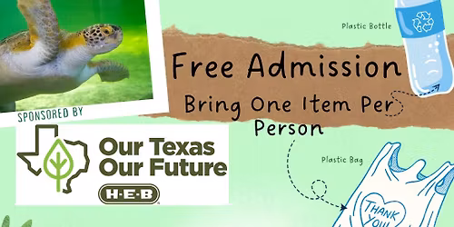 Sea Turtle Inc. Texas Recycles Day Sponsored By HEB