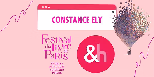 D\u00e9dicace Constance Ely - Festival du Livre de Paris