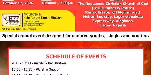 Singles' Summit 2026