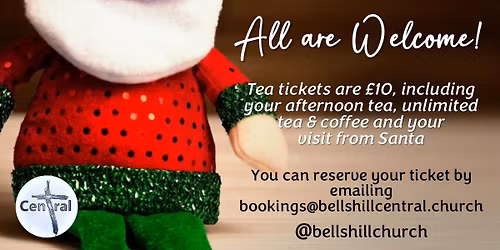 Afternoon tea with Santa