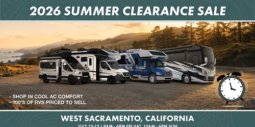2026 SUMMER CLEARANCE INDOOR SALE IN WEST SACRAMENTO