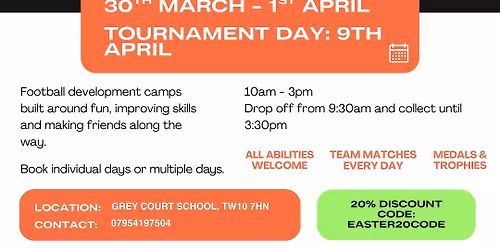 Easter Football Development Camp & Tournament Day 