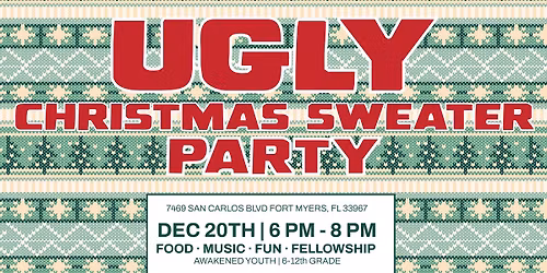 UGLY Christmas Sweater Party