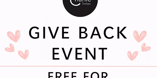 Charlie Give Back Event