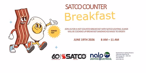 \ud83c\udf73 Join Us for a Satco Counter Breakfast! \ud83e\udd53